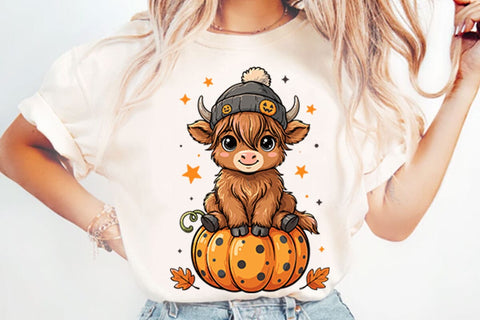 Funny Halloween Cow Sublimation Png Sublimation Shahin alam 