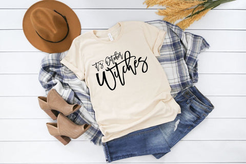 Funny Halloween Decor SVG - Its October Witches SVG Pickled Thistle Creative 