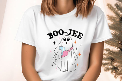 Funny Halloween Ghost SVG Bundle SVG Designangry 