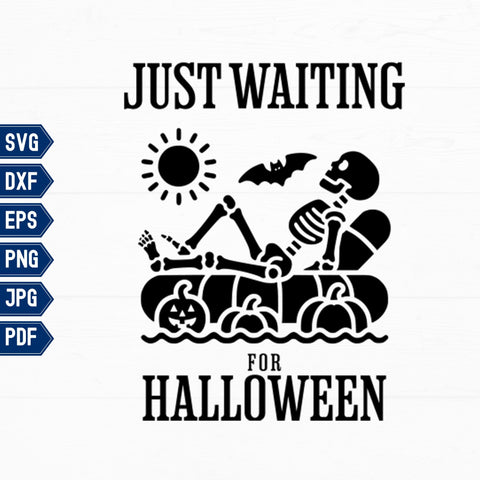 Funny Halloween Skeleton SVG CraftySVGStudio 
