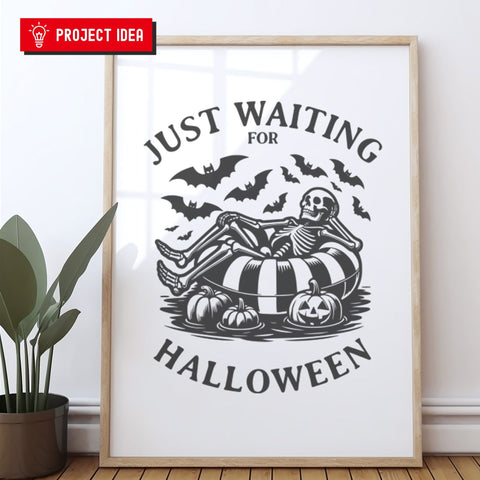 Funny Halloween Skeleton SVG CraftySVGStudio 