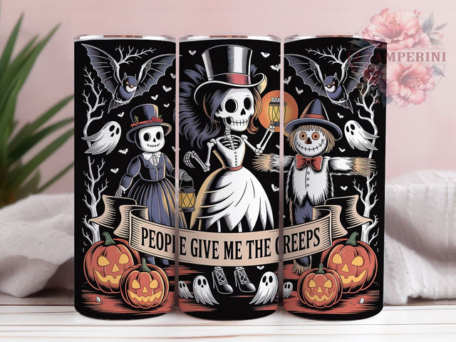 Funny Halloween Spooky Sarcastic Tumbler, Creepy Quote, Spooky Humor, Sarcastic Wrap, Halloween Tumbler, Sublimation Cup, 20Oz Tumbler Sublimation Li Zamperini 