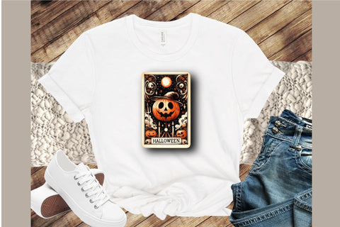 Funny Halloween Tarot Cards Sublimation Sublimation designartist 
