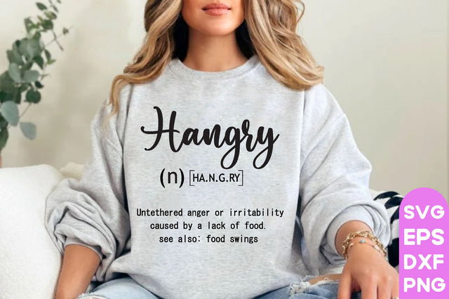 Funny Hangry Definition SVG, Funny Hangry, Funny Hangry Svg, Funny Hangry Quotes, Svg Design, SVG Bundle, Quotes Design, Motivational SVG Design,Inspirational Svg,Positive Quotes Svg, Funny Definition Svg SVG farhad farhad 