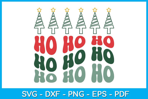 Funny Ho Ho Ho Christmas SVG PNG EPS Cut File SVG Creativedesigntee 