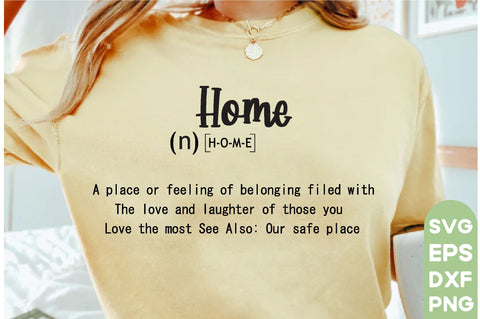 Funny Home Definition SVG, Funny Home, Funny Home Svg, Funny Home Quotes, Svg Design, SVG Bundle, Quotes Design, Motivational SVG Design,Inspirational Svg,Positive Quotes Svg, Funny Definition Svg , SVG farhad farhad 