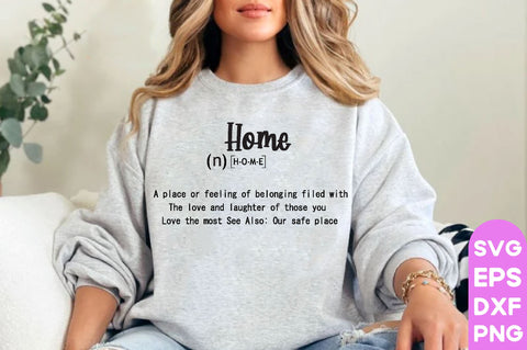 Funny Home Definition SVG, Funny Home, Funny Home Svg, Funny Home Quotes, Svg Design, SVG Bundle, Quotes Design, Motivational SVG Design,Inspirational Svg,Positive Quotes Svg, Funny Definition Svg , SVG farhad farhad 