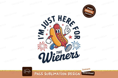 Funny hot dog character with text hotdog wiener Sublimation Designangry 