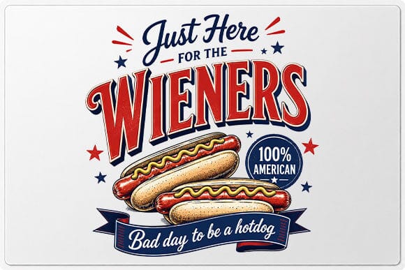 Funny Hot Dog PNG Patriotic BBQ Sublimation Digital Download SVG BillahCrafts 