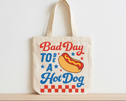 Funny Hot Dog SVG 4th of July BBQ Grill Humor Cut File SVG BillahCrafts 