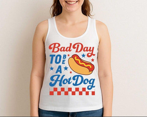 Funny Hot Dog SVG 4th of July BBQ Grill Humor Cut File SVG BillahCrafts 