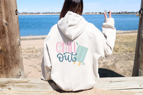 Funny Ice Cream Bundle, Stay Cool, Popsicle SVG, Summer Bundle SVG Designing Digitals 