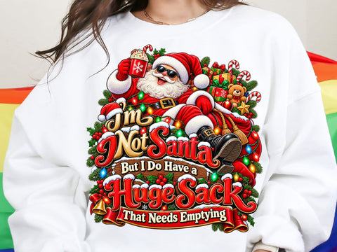 Funny Inappropriate Santa PNG SVG artprintfile 