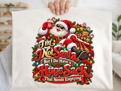 Funny Inappropriate Santa PNG SVG artprintfile 
