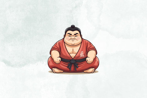 Funny Japanese Sumo Wrestler Sublimation Bundle Sublimation Designangry 