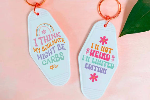 Funny Keychain Quotes SVG Bundle, Sassy Keychain Designs, Funny Sayings SVG, Cricut Keychain SVG, Sublimation Designs, 20 Designs SVG FiveStarCrafting 