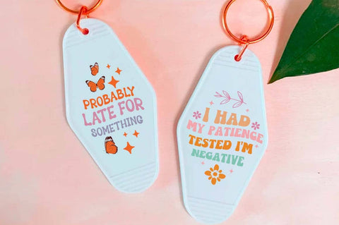 Funny Keychain Quotes SVG Bundle, Sassy Keychain Designs, Funny Sayings SVG, Cricut Keychain SVG, Sublimation Designs, 20 Designs SVG FiveStarCrafting 