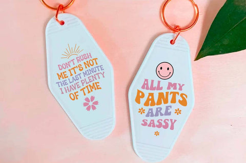 Funny Keychain Quotes SVG Bundle, Sassy Keychain Designs, Funny Sayings SVG, Cricut Keychain SVG, Sublimation Designs, 20 Designs SVG FiveStarCrafting 