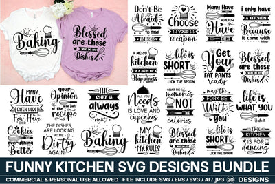 Funny Kitchen Svg Bundle, Funny Svg Bundle SVG designmaster24 
