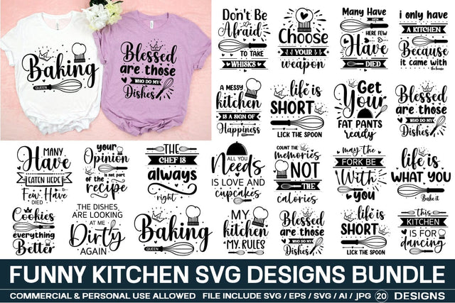 Funny Kitchen Svg Bundle, Funny Svg Bundle SVG designmaster24 