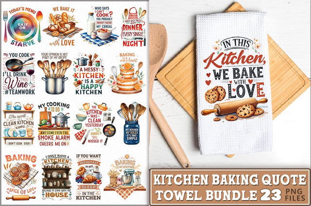 Funny Kitchen Towel Sublimation Bundle Sublimation Shetara Begum 