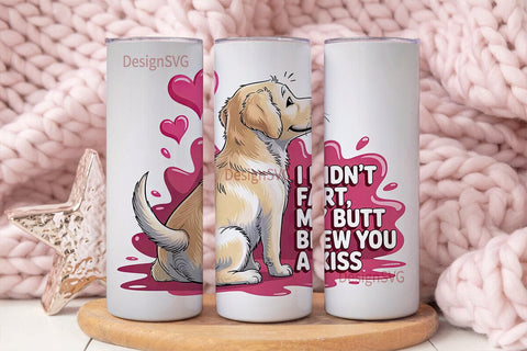 Funny Labrador Tumbler Wrap PNG Sublimation DesignSVG 