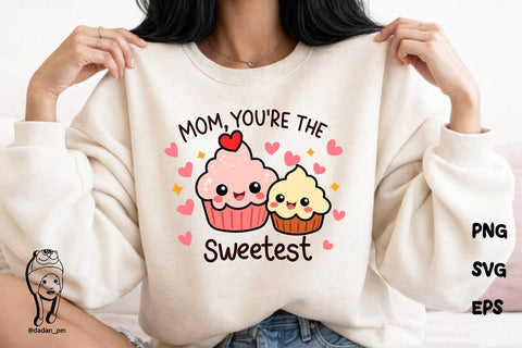 Funny Mama Mother's Day Mom Pun Cupcake SVG dadan_pm 