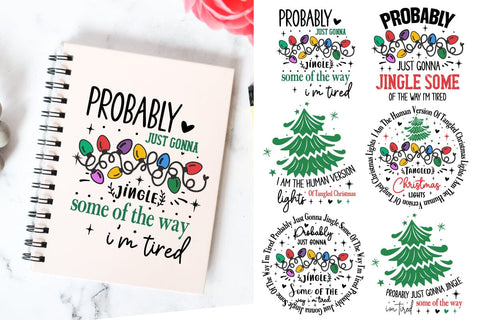 Funny Mega Christmas Quotes Svg Bundle SVG designmaster24 