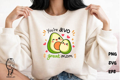 Funny Mom Mother's Day Mama Pun Bundle SVG dadan_pm 