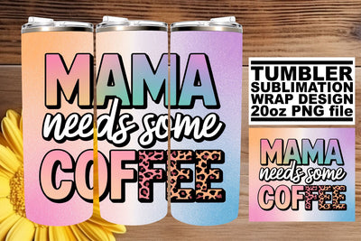 Funny Mom Tumbler Sublimation Wrap Sublimation afrosvg 