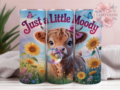 Funny Moody Highland Cow Tumbler, Funny Cow Wrap, Farm Animal Sublimation, Rustic Highland Cup, 20Oz Skinny Tumbler Wrap, Cute Cow Mug, Country Farm Design Sublimation Li Zamperini 