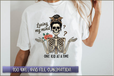 Funny Mother Skeleton Sublimation Bundle Sublimation Shetara Begum 