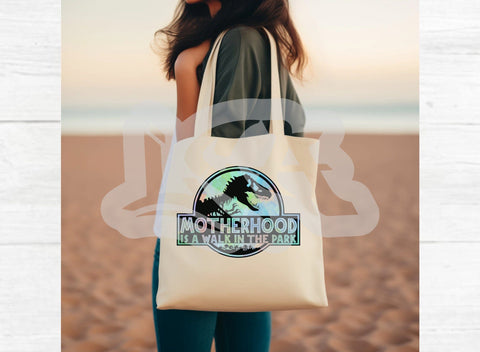 Funny Motherhood Walk In The Park PNG Sublimation LCA Digital 