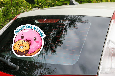 Funny Motivational Kawaii Stickers PNG BUNDLE Sublimation Regulrcrative 