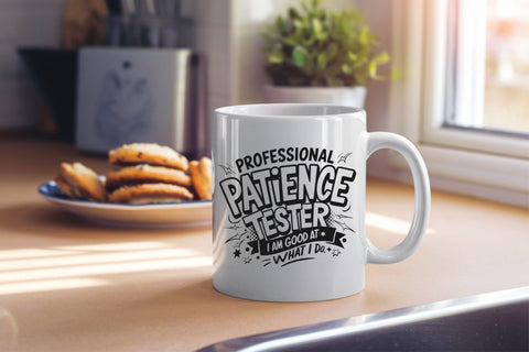 Funny Patience Tester SVG for Kids and Toddler Shirts SVG TonisArtStudio 
