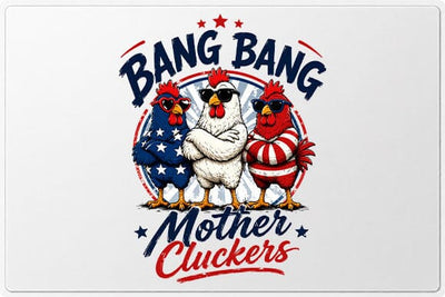 Funny Patriotic Chicken PNG Fourth of July Farm Animal Digital Download SVG BillahCrafts 