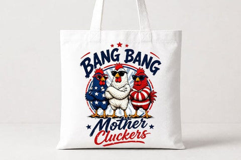 Funny Patriotic Chicken PNG Fourth of July Farm Animal Digital Download SVG BillahCrafts 