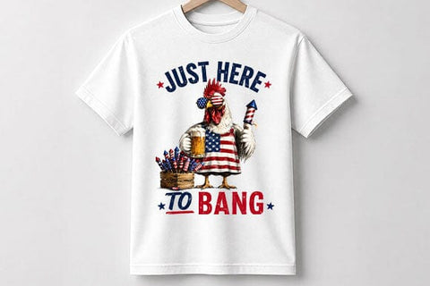 Funny Patriotic Rooster Fourth of July PNG Digital Download SVG BillahCrafts 