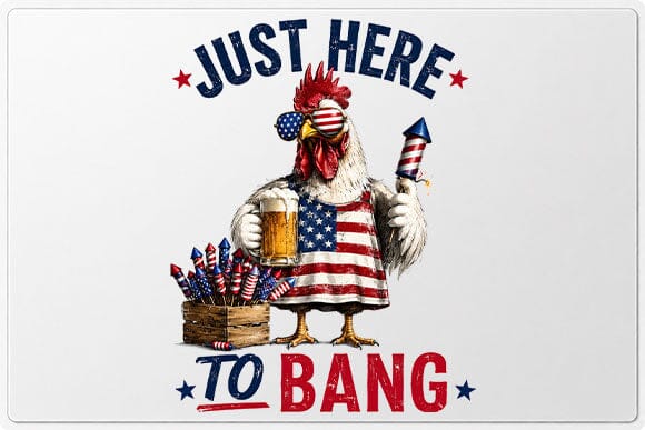 Funny Patriotic Rooster Fourth of July PNG Digital Download SVG BillahCrafts 
