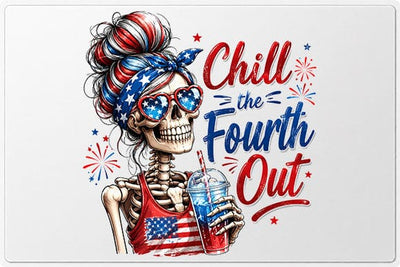 Funny Patriotic Skeleton Fourth of July PNG Digital Download SVG BillahCrafts 