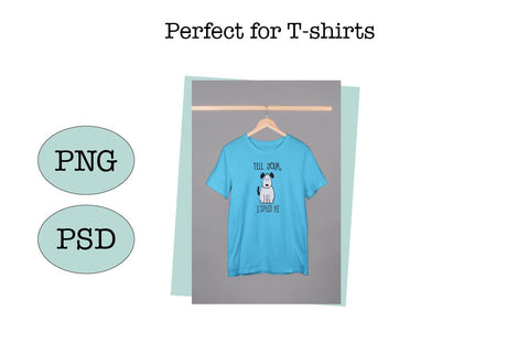 Funny Pet SVG/Sublimation-Tell Your Dog I Said Hi SVG Sharia Morton Designs 