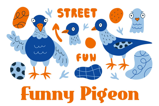 Funny Pigeon Sublimation Rin Green 