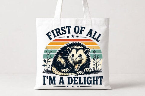 Funny Possum PNG Retro Sarcastic Quote Sublimation Design SVG BillahCrafts 