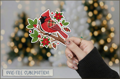 Funny Preppy Christmas Sticker PNG Sublimation Shetara Begum 