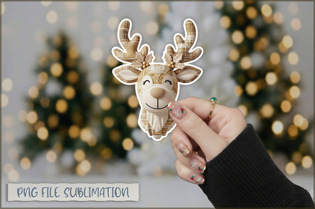 Funny Preppy Christmas Sticker PNG Sublimation Shetara Begum 