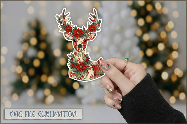 Funny Preppy Christmas Sticker PNG Sublimation Shetara Begum 