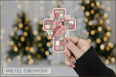 Funny Preppy Christmas Sticker PNG Sublimation Shetara Begum 