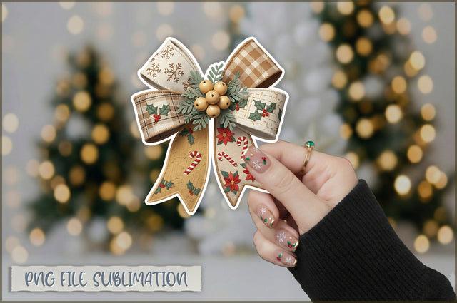 Funny Preppy Christmas Sticker PNG Sublimation Shetara Begum 