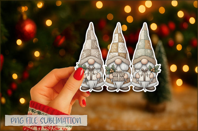 Funny Preppy Christmas Sticker PNG Sublimation Shetara Begum 