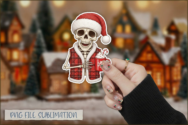 Funny Preppy Christmas Sticker PNG Sublimation Shetara Begum 